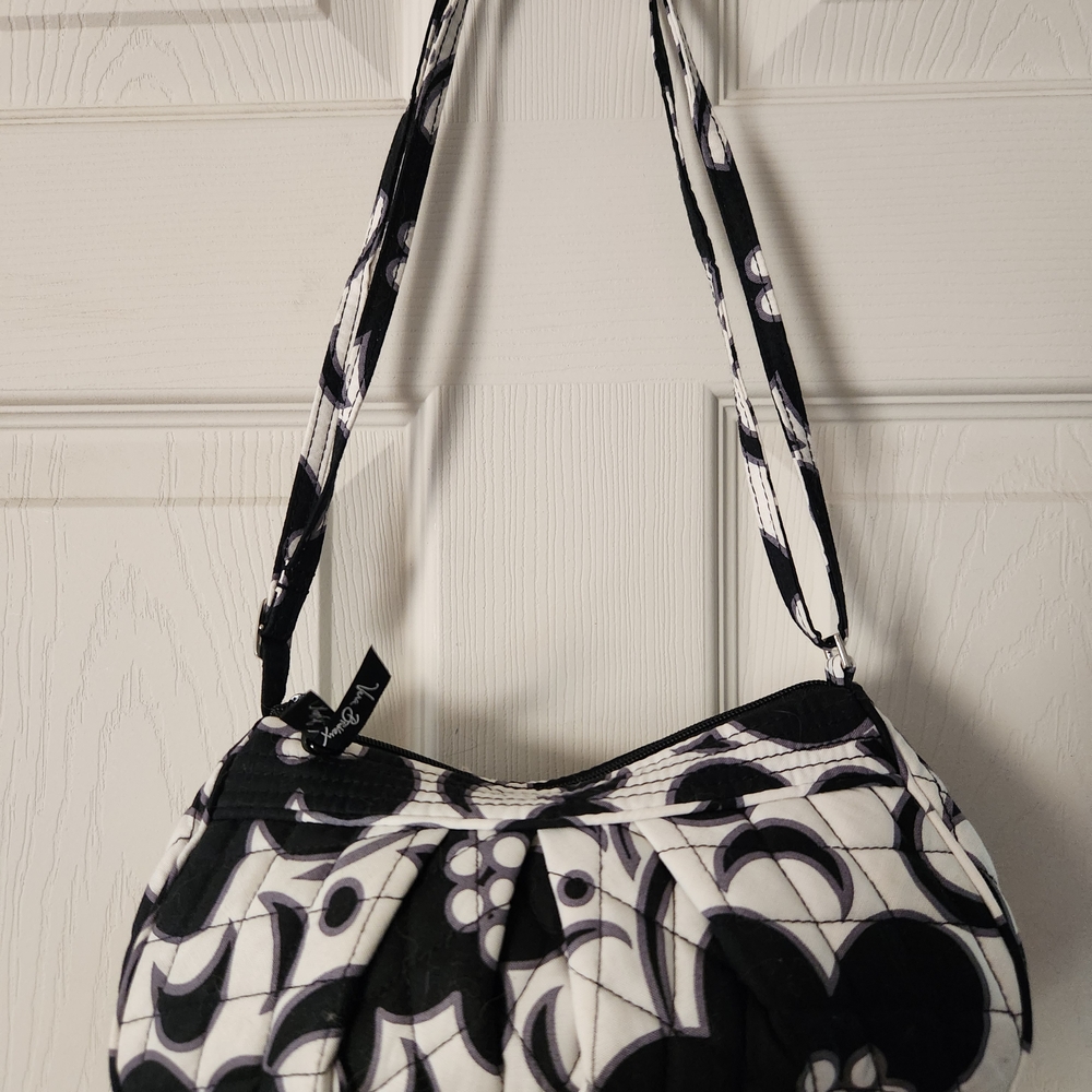 Vera Bradley Black and White Shoulder Bag